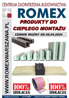 Ulotka ciepły montaż ROMEX 2024