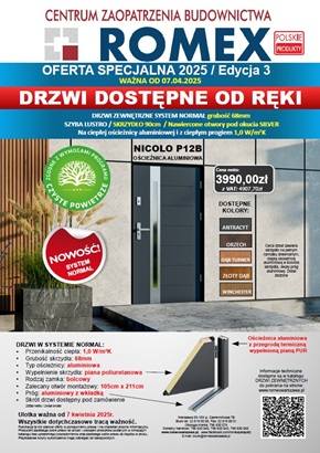 Drzwi od ręki ROMEX 2025 edycja 3